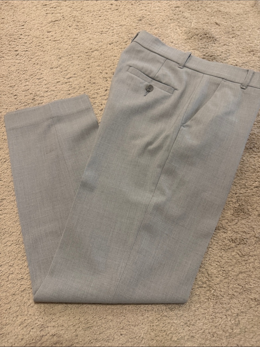 Calvin Klein Boys size 12 Dress Pants - Light Gray